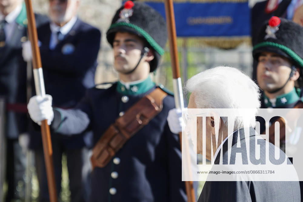 President of the Republic Sergio Mattarella, Commemorative Ceremony on the Occasion of the 83rd Anniversary of the Defense of Rome at Porta San Paolo and the Parco della Resistenza on September 8, Rome, 08 09 2026. Rome ITALY - ZUMAa289 20260908_zia_a289_213