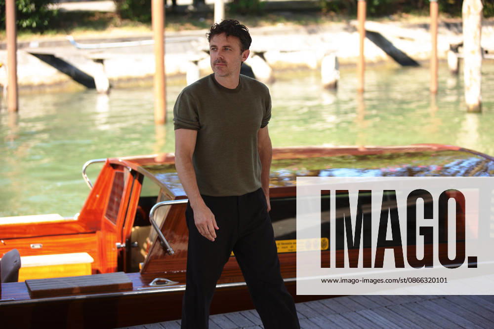 American actor and director Casey Affleck arrives at the Darsena Excelsior ahead of the presentation of Company during the 83rd Venice International Film Festival. Venice Italy - ZUMAs197 20260908_aaa_s197_038