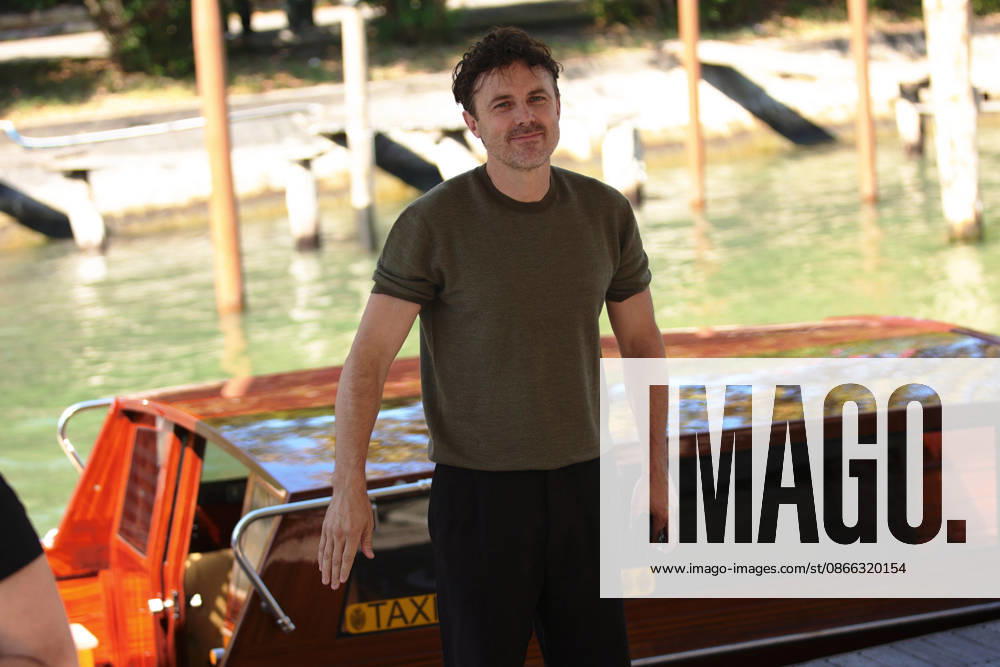 American actor and director Casey Affleck arrives at the Darsena Excelsior ahead of the presentation of Company during the 83rd Venice International Film Festival. Venice Italy - ZUMAs197 20260908_aaa_s197_048