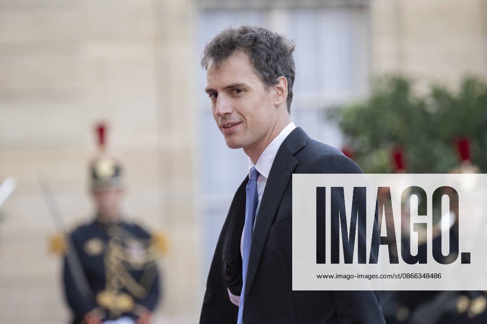 French State dinner for South Korea s President - Paris French AI developer Mistral s co-founder and CEO Arthur Mensch before for a State dinner organised by France s President Emmanuel Macron for South Korea s President Lee Jae Myung at the Elysee Presidential Palace, in Paris on September 8, 2026.Photo by Eliot Blondet ABACAPRESS.COM Paris France France