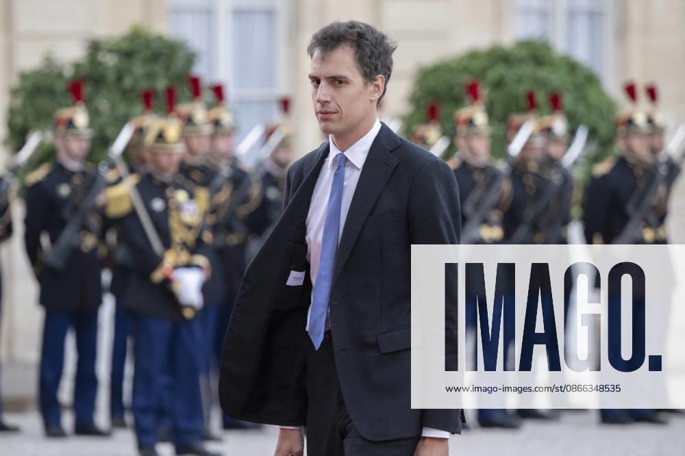 French State dinner for South Korea s President - Paris French AI developer Mistral s co-founder and CEO Arthur Mensch before for a State dinner organised by France s President Emmanuel Macron for South Korea s President Lee Jae Myung at the Elysee Presidential Palace, in Paris on September 8, 2026.Photo by Eliot Blondet ABACAPRESS.COM Paris France France
