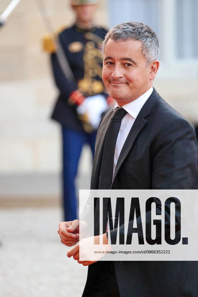 DiÌ‚ner d Etat en l honneur de Mr LEE Jae Myung, PreÌsident de la ReÌpublique de CoreÌe Gà rald Darmanin Emmanuel Macron et Brigitte Macron recoivent Mr LEE Jae Myung, PreÌsident de la ReÌpublique de CoreÌe et son à pouse, Kim Hye-kyung, à l occasion d un diner d à tat au Palais de l Elysà e à Paris, le 8 septembre 2026. French President, Emmanuel Macron and his wife, Brigitte Macron hosted Mr. LEE Jae Myung, President of the Republic of Korea, and his wife, Kim Hye-kyung, at a state dinner at the Elysà e Palace in Paris on September 8, 2026.