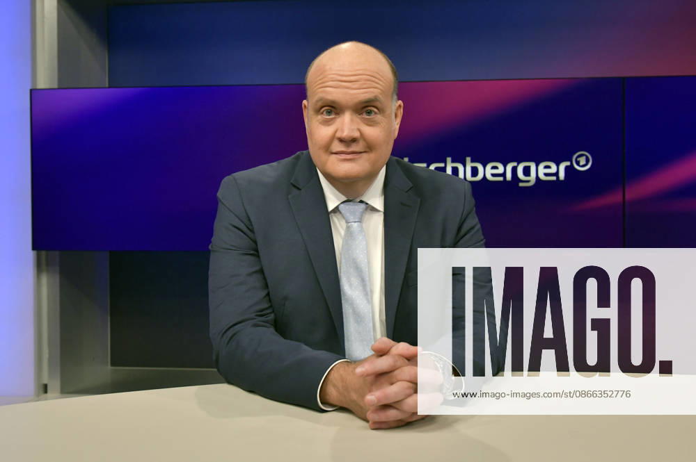 Robin Alexander in der ARD-Talkshow maischberger im Studio Berlin Adlershof. Berlin