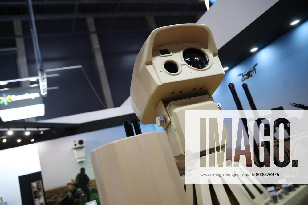 34th International Defense Industry Exhibition In Kielce Sky Defender, a multi-layered, scalable counter-unmanned aircraft system (C-UAS) for detection and neutralization, is displayed during the 34th International Defense Industry Exhibition at Targi Kielce in Kielce, Poland, on September 8, 2026. The International Defense Industry Exhibition (MSPO) is the largest defense fair in Central and Eastern Europe. During the event, representatives of state authorities, defense ministers, and delegations of military staffs meet, and defense systems, military technologies and military projects are presented. Kielce Poland