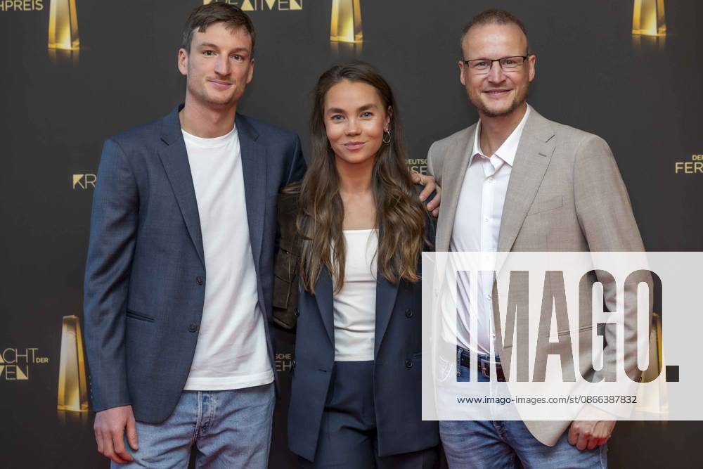 ABB KREATIVE - Eike Koehler, Kim Kristin Mauch und Bjoern Kurtenbach zu Gast auf dem roten Teppich bei der Gala Die Nacht der Kreativen Der Deutsche Fernsehpreis 2026 in der Flora am 08.09.2026 in Koeln NRW Deutschland
