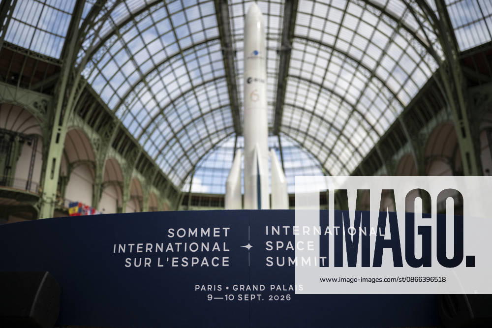 General View During International Space Summit - Paris A general view of the International Space Summit is seen in Paris, France on September 9, 2026. Photo by Eliot Blondet ABACAPRESS.COM Paris France France
