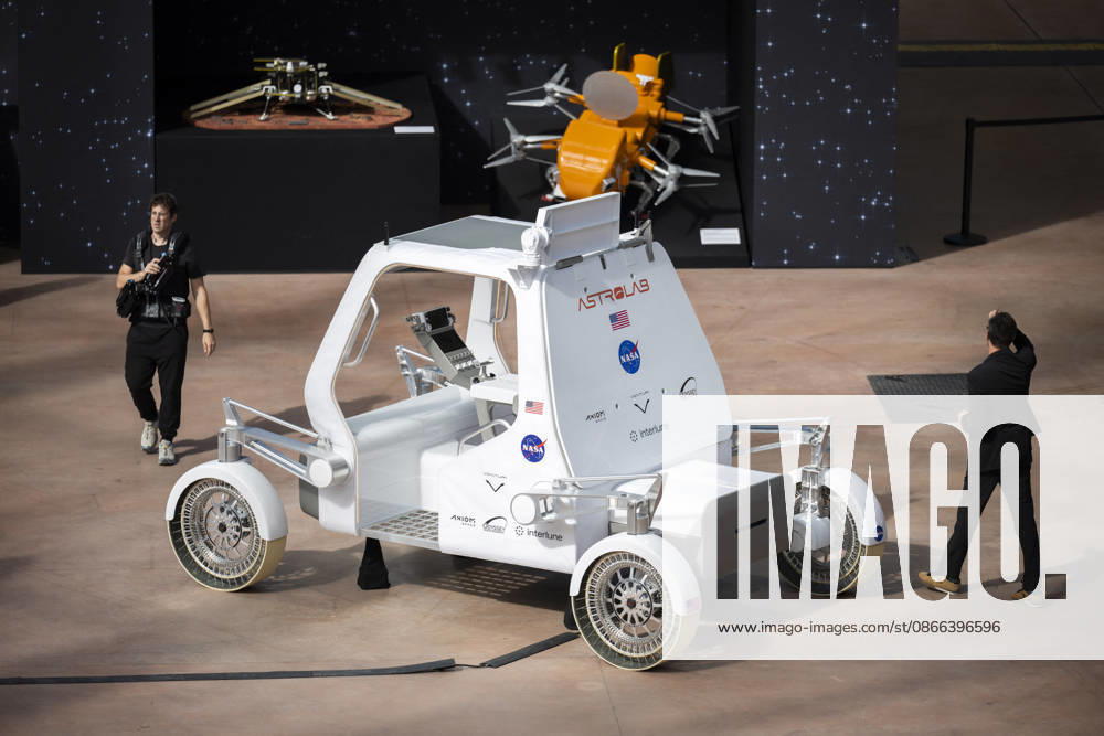 Astrolab Lunar Rover During International Space Summit - Paris An Astrolab lunar rover is showcased at the International Space Summit in Paris, France on September 9, 2026. Photo by Eliot Blondet ABACAPRESS.COM Paris France France