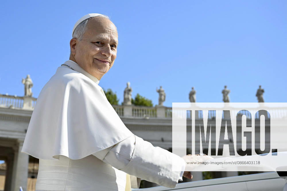Pope Leo XIV leads The General Audience - Vatican Pope Leo XIV attends the weekly general audience in Saint Peter’s square, Vatican on September 9, 2026. Photo by (EV) Elisabetta Trevisan Vatican Media ABACAPRESS.COM Rome