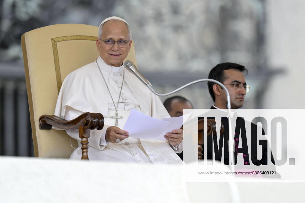 Pope Leo XIV leads The General Audience - Vatican Pope Leo XIV attends the weekly general audience in Saint Peter’s square, Vatican on September 9, 2026. Photo by (EV) Elisabetta Trevisan Vatican Media ABACAPRESS.COM Rome Vatican (or Holy See)