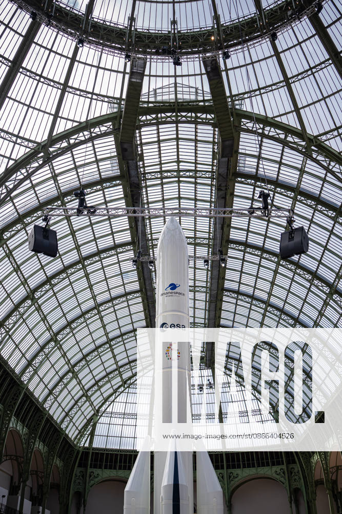 International Space Summit in Paris Aurelien Morissard MAXPPP MAXPPP Paris Sept. 9, 2026 A miniature model of an ESA-Arianespace rocket is on display at the Grand Palais ahead of the opening of a two-day International Space Summit in Paris, France, on Wednesday, September 9, 2026. Aurelien Morissard MAXPPP Paris, France