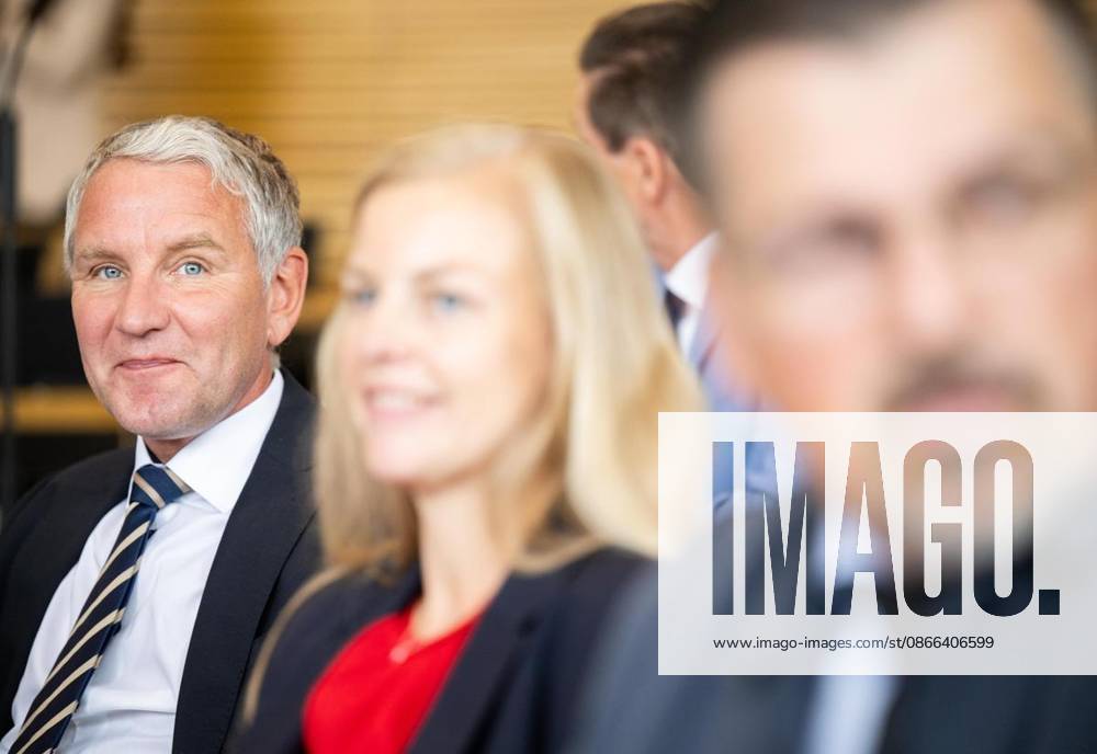 Thüringer Landtag 8. Wahlperiode 52. Plenarsitzung im Foto: Björn Höcke (AfD), Fraktionsvorsitzender ( Deutschland Thueringen Erfurt