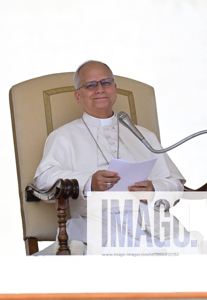 Pope Leo XIV leads The General Audience - Vatican Pope Leo XIV attends the weekly general audience in Saint Peter’s square, Vatican on September 9, 2026. Photo by Eric Vandeville ABACAPRESS.COM Rome Vatican (or Holy See)
