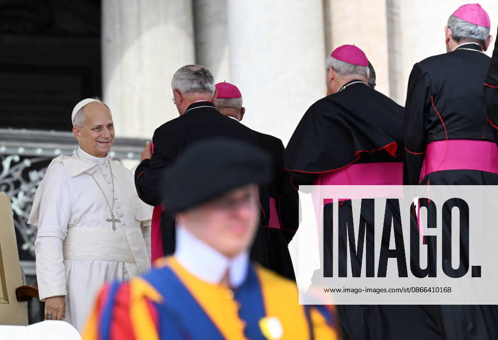 Pope Leo XIV leads The General Audience - Vatican Pope Leo XIV attends the weekly general audience in Saint Peter’s square, Vatican on September 9, 2026. Photo by Eric Vandeville ABACAPRESS.COM Rome Vatican (or Holy See)