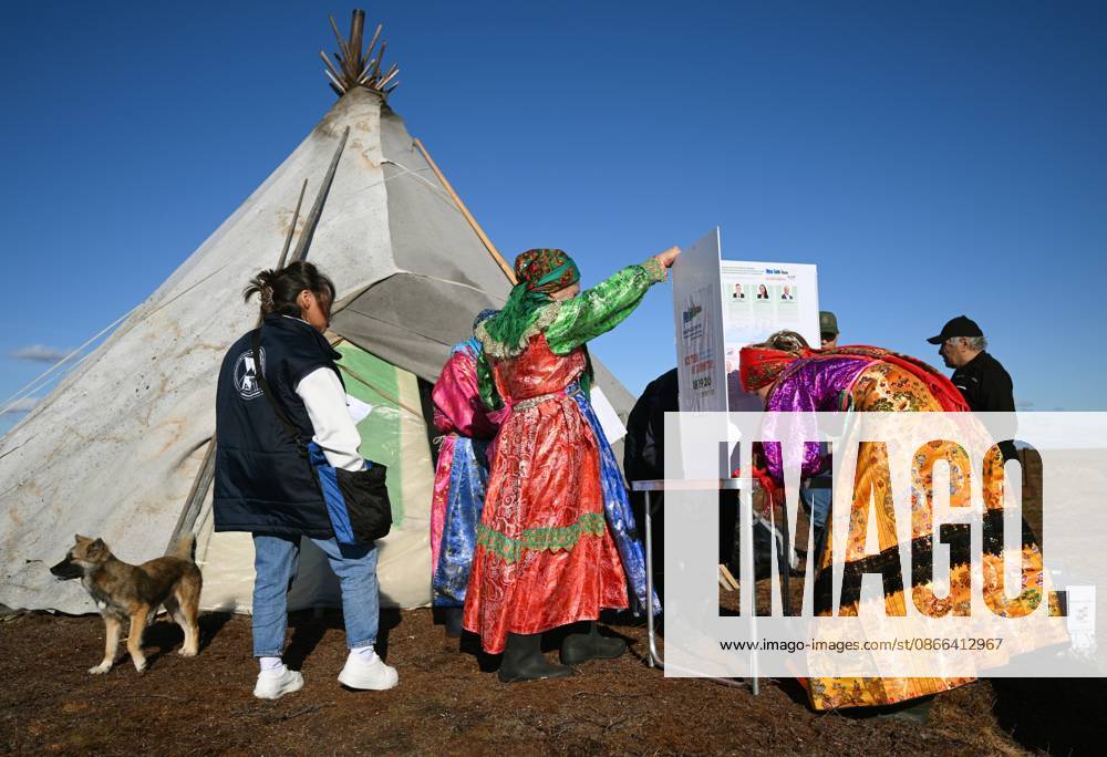 Russia Parliamentary Election Early Voting 9239451 09.09.2026 Members of a local indigenous community prepare vote during the early voting in remote areas ahead of State Duma elections at a reindeer camping ground, in Yamalo-Nenets Autonomous Area, Russia. Russians will vote in State Duma, the lower house of parliament, and municipal elections over three days, from September 18-20. Alexandr Kryazhev Sputnik Yamalo-Nenets Autonomous Area Russia