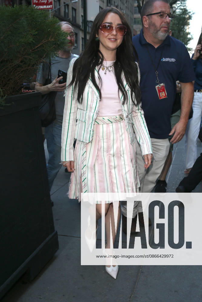 Maisie Williams arrives at the Today Show - ZUMAh16_ 20260909_zaf_h16_003