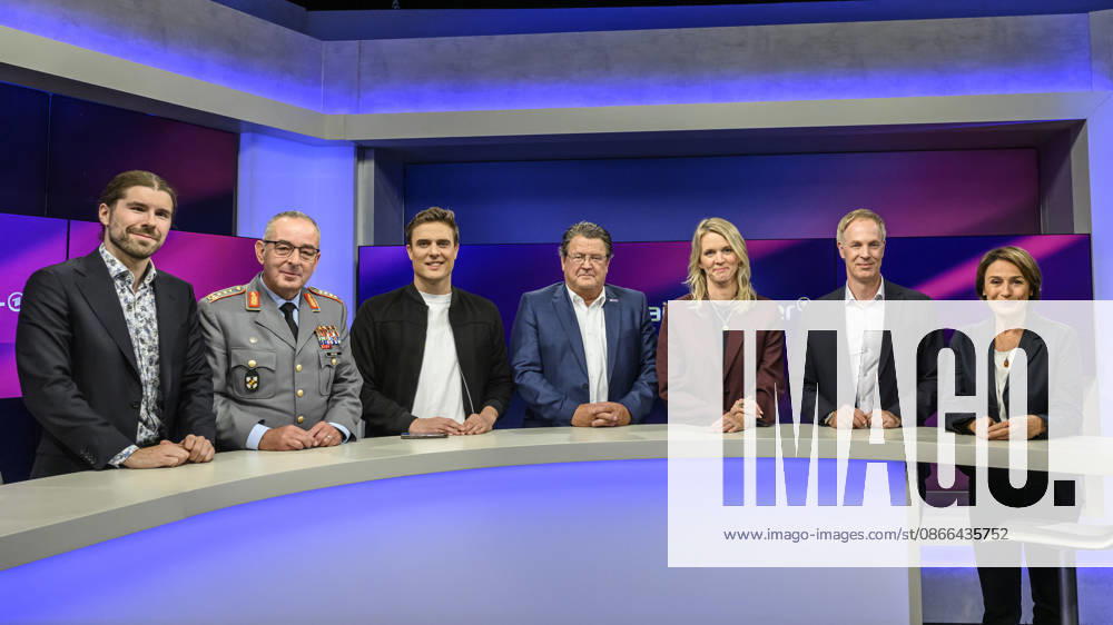 Im Bild v.l.: Alexander Prinz , Carsten Breuer , Constantin Schreiber (Axel Springer), Stephan Brandner, AfD (Mitglied des Rechtsausschusses), Julie Kurz (ARD), Sebastian Fiedler, SPD, Sandra Maischberger, GER, Berlin, Studio, zu Gast bei Maischberger, politische Talkshow, TV, Format, mit Moderatorin Sandra Maischberger, Das Erste, aus Adlershof Am Studio 20, 09.09.2026,
