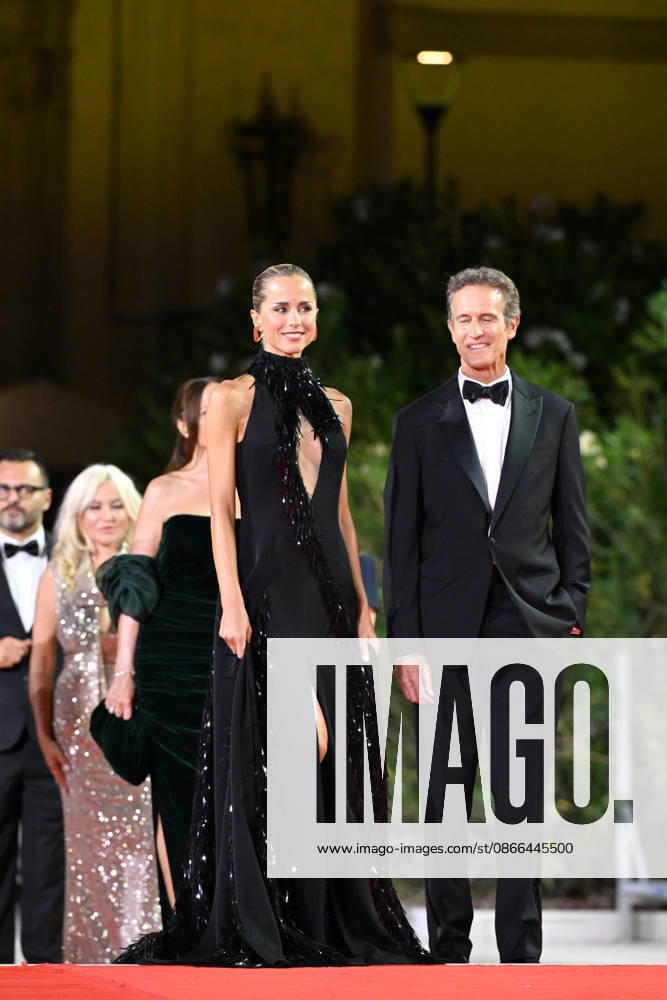 Gloria Tonon and Alessandro Benetto on the red carpet for The Fire That You Carry Inside, at the 83rd Venice Film Festival. Venice, September 9, 2026 Venice Italy - ZUMAa289 20260909_zia_a289_403