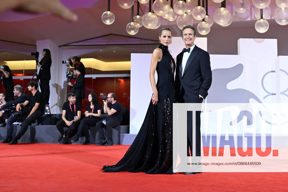 Gloria Tonon and Alessandro Benetto on the red carpet for The Fire That You Carry Inside, at the 83rd Venice Film Festival. Venice, September 9, 2026 Venice Italy - ZUMAa289 20260909_zia_a289_404