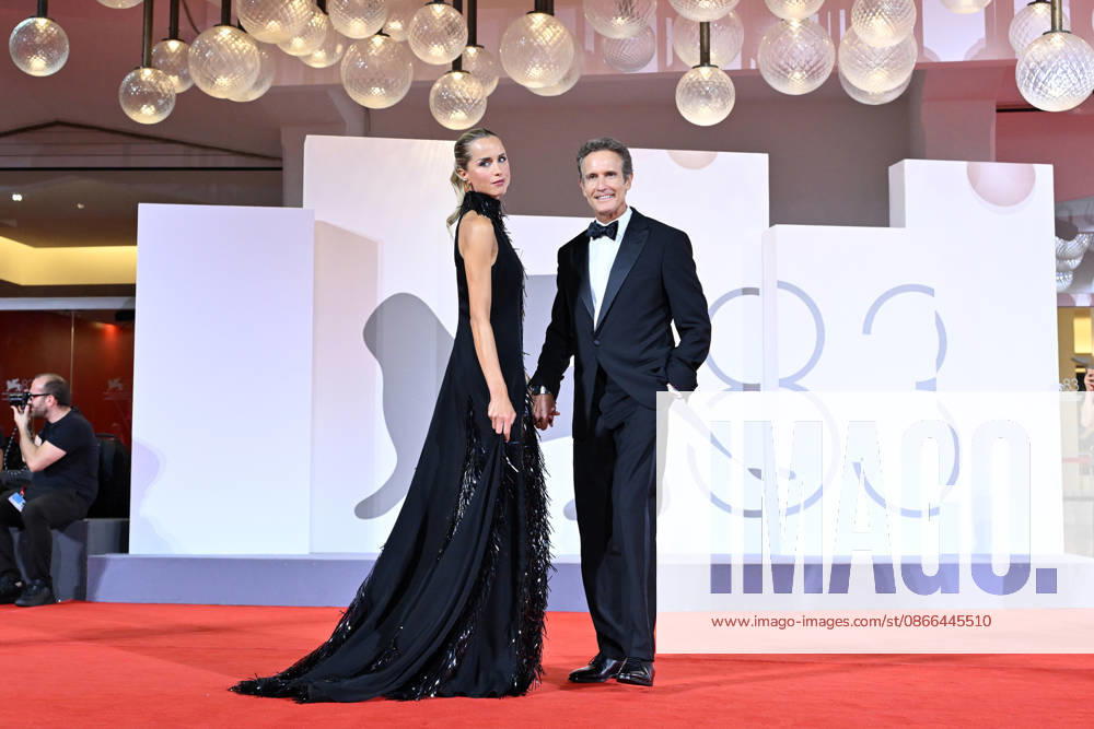 Gloria Tonon and Alessandro Benetto on the red carpet for The Fire That You Carry Inside, at the 83rd Venice Film Festival. Venice, September 9, 2026 Venice Italy - ZUMAa289 20260909_zia_a289_405