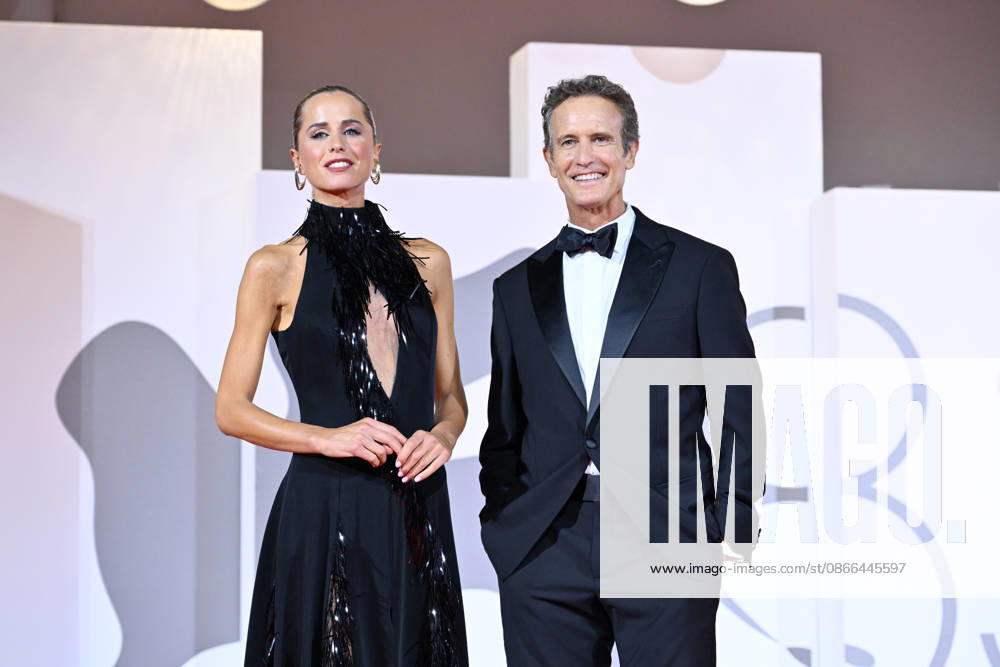 Gloria Tonon and Alessandro Benetto on the red carpet for The Fire That You Carry Inside, at the 83rd Venice Film Festival. Venice, September 9, 2026 Venice Italy - ZUMAa289 20260909_zia_a289_408