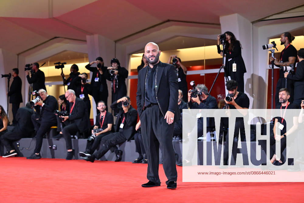Giuliano Sangiorgi of the Negramaro group during the red carpet for the film The Fire That Keeps You Inside, at the 83rd Venice Film Festival. Venice, September 9, 2026 Venice Italy - ZUMAa289 20260909_zia_a289_448