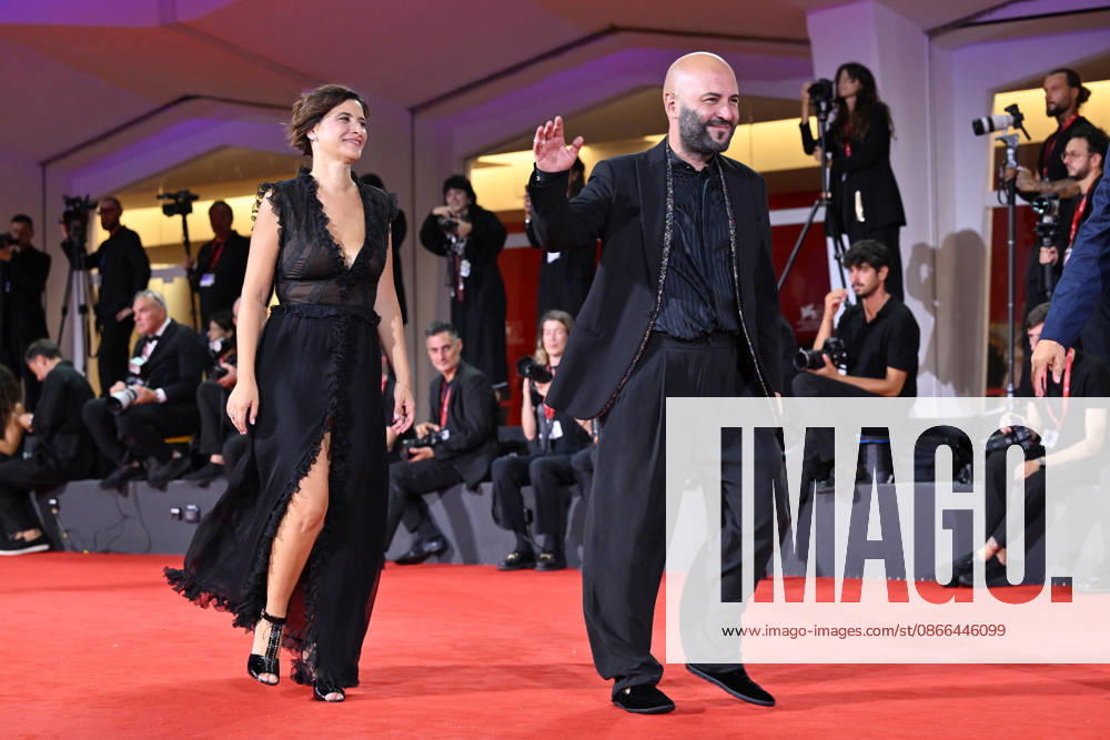 Giuliano Sangiorgi of the Negramaro group and Ilaria Macchia during the red carpet for the film The Fire That You Carry Inside, 83rd Venice Film Festival. Venice, September 9, 2026 Venice Italy - ZUMAa289 20260909_zia_a289_460