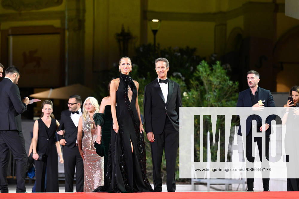 Gloria Tonon and Alessandro Benetto on the red carpet for The Fire That You Carry Inside, at the 83rd Venice Film Festival. Venice, September 9, 2026 Venice Italy - ZUMAa289 20260909_zia_a289_560