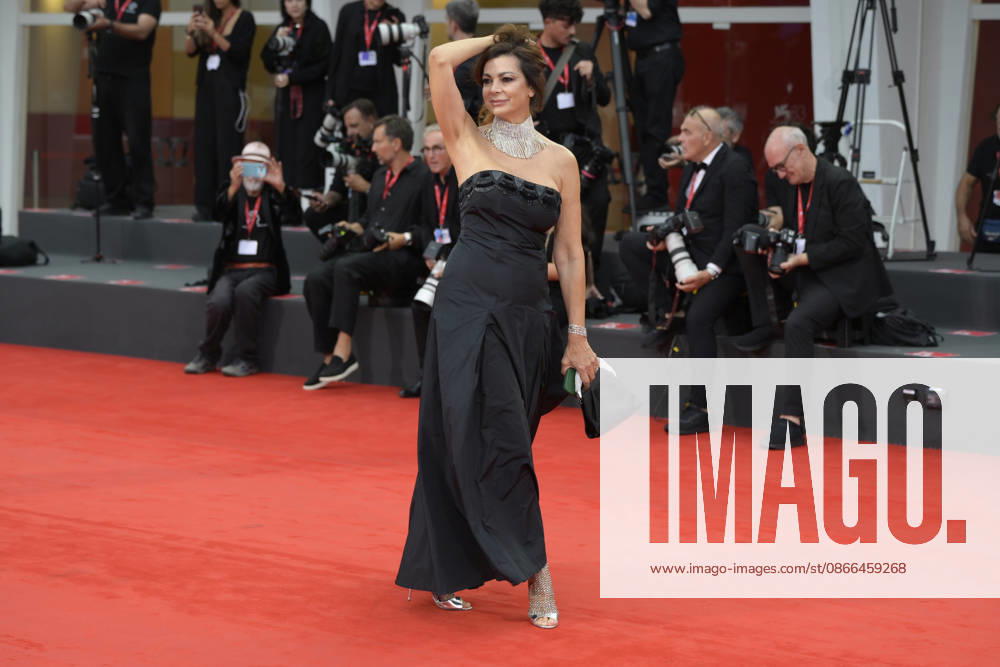 Un bon petit soldat red carpet in Venice Lido - 09 Sep 2026 Katia Noventa attends the red carpet of movie Un bon petit soldat during the 83rd Venice Film Festival at Palazzo del cinema. Venice Lido Italy