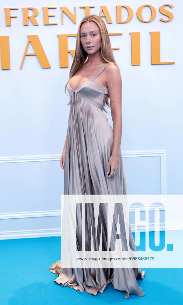 #2 Spanish actress Ester Exposito, Kylian Mbappé s girlfriend, attends the premiere of her latest movie, Enfrentados Marfil, at the Complejo Azca in Madrid on September 9, 2026, in Madrid, Spain.