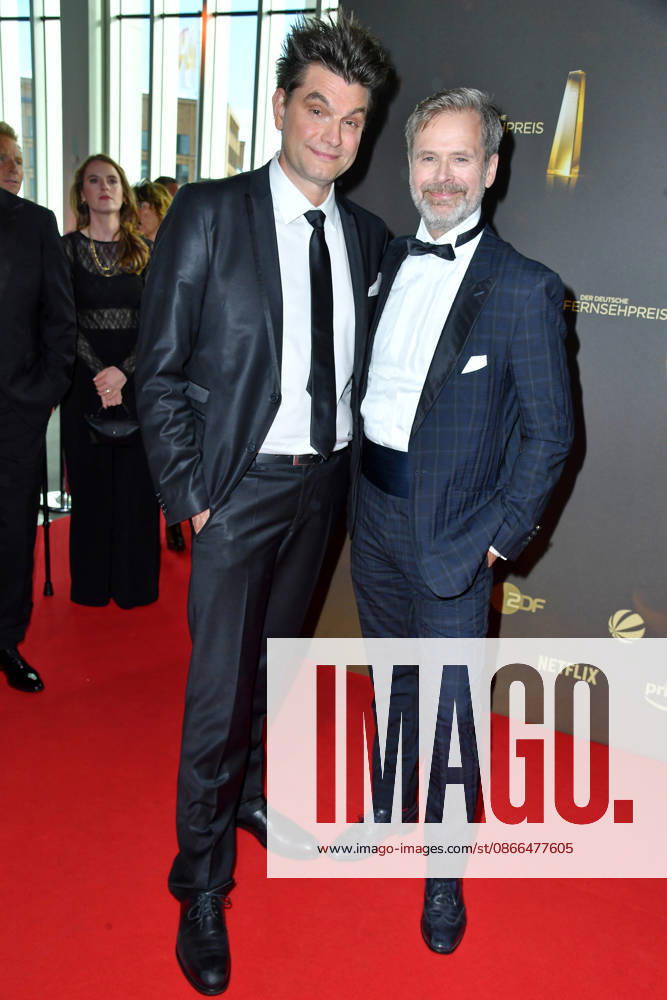 Lutz van der Horst und Matthias Matschke bei der Verleihung des Deutschen Fernsehpreis im Confex Center in Köln am 09.09.2026