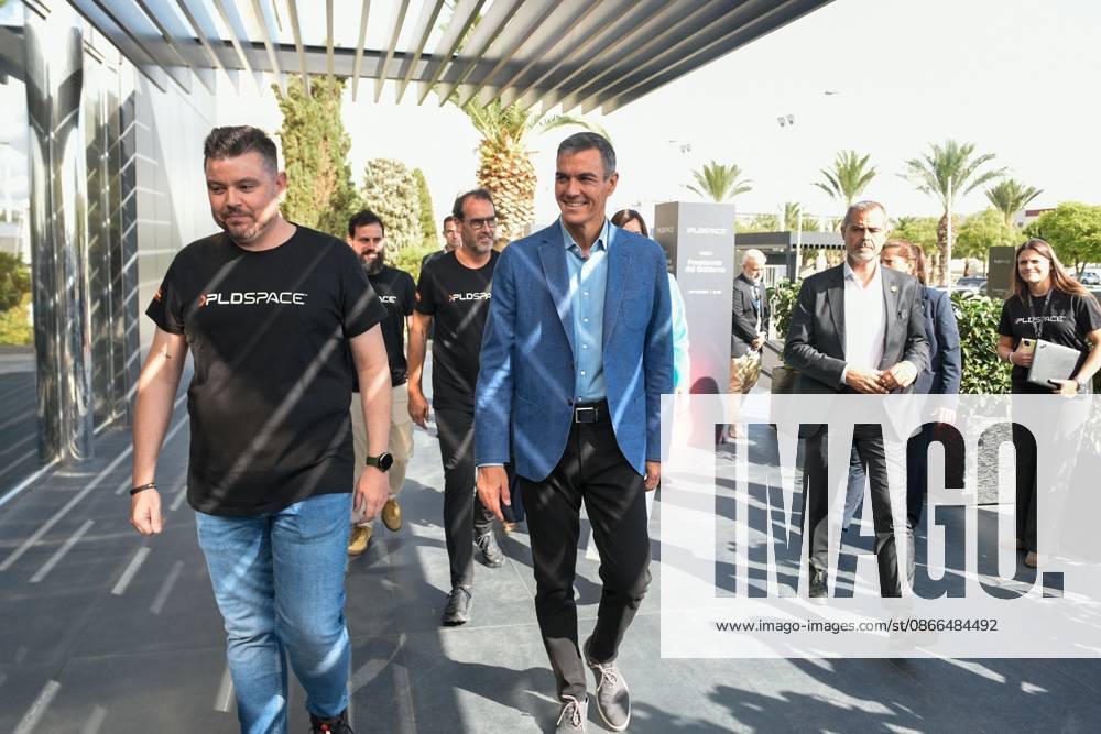 Sánchez Visits the Facilities of the Aerospace Company PLD Space in Elche, Alicante. Prime Minister Pedro Sánchez visits the facilities of the aerospace company PLD Space on September 10, 2026, in Elche, Alicante, Valencian Community, Spain. PLD Space, a Spanish company specializing in space launch vehicles, was founded in 2011 and is developing the MIURA 5 orbital rocket to launch small satellites from French Guiana. The visit coincides with efforts to accelerate the company’s industrialization, following a 158.9-million-euro contract from the European Space Agency to strengthen its orbital capabilities. SEPTEMBER 10, 2026 Víctor Ferná Elche, Alicante, Valencian Community Elche, Alicante, Valencian Community, Spain