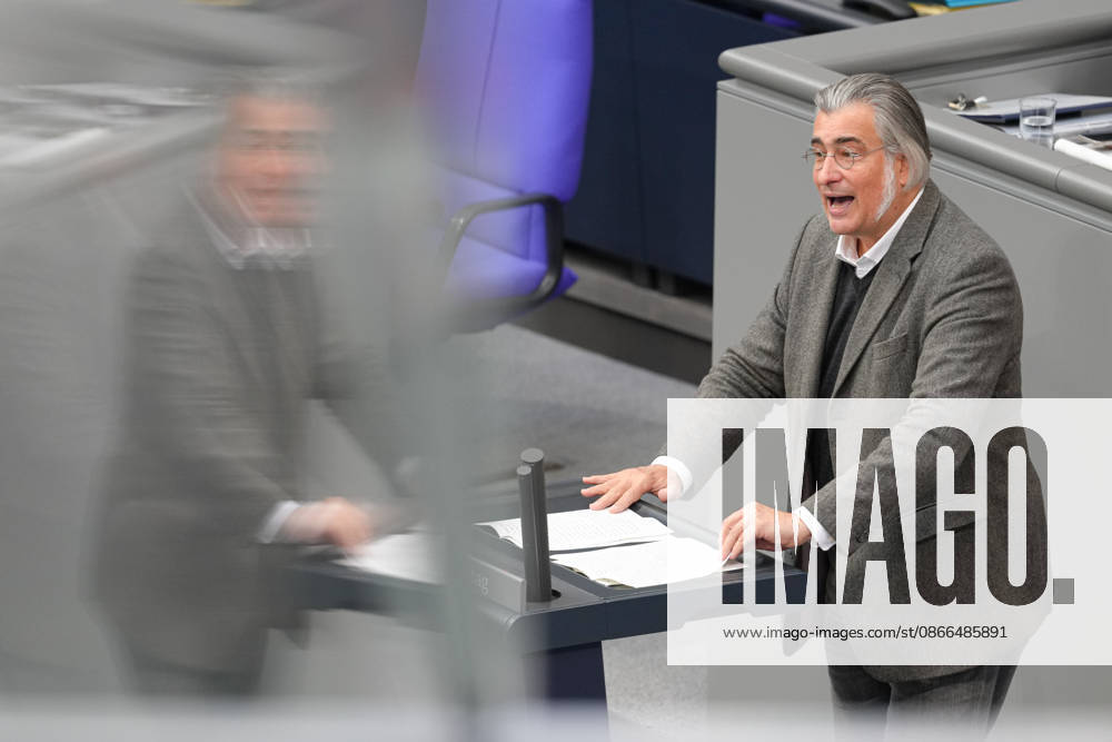 Deutscher Bundestag, 93. Plenarsitzung Fabian Jacobi (AfD) im Portrait bei seiner Rede zum Haushalt des Justizministerium bei der 93. Sitzung des Deutschen Bundestag in Berlin, 10.09.2026 Berlin Berlin Deutschland