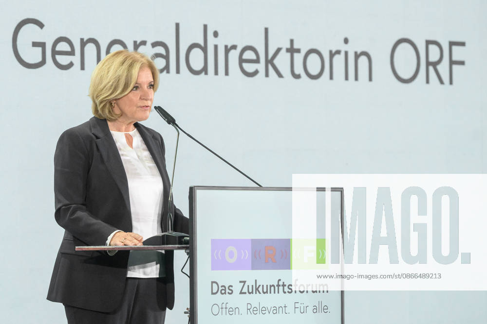 Photonews.at - Wien, 10.09.2026. Beim ORF-Zukunftsforum geht es um die künftige Rolle des öffentlich-rechtlichen Rundfunks in Österreich. An zwei Tagen diskutieren Vertreter aus Politik, Medien, Wissenschaft sowie aus Kunst, Kultur und Sport über zentrale Fragen zur Zukunft des ORF. Im Rahmen des Forums geht es unter anderem um den öffentlich-rechtlichen Auftrag, Jugend und Medienkompetenz, Digitalisierung, Plattformen und Künstliche Intelligenz sowie um Strukturen, Governance und den Medienstandort Österreich PHOTO: zur ORF-Generaldirektorin Ingrid Thurnher The ORF Future Forum focuses on the future of public-service broadcasting in Austria. Over two days, representatives from politics, media, academia, arts, culture and sports discu