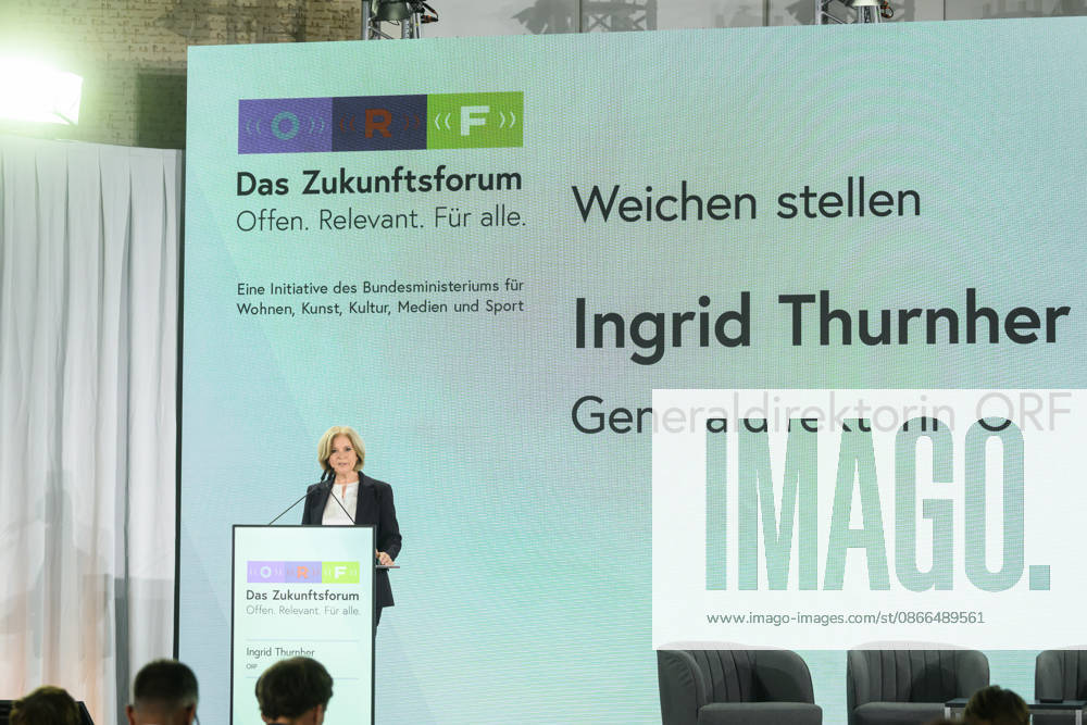 Photonews.at - Wien, 10.09.2026. Beim ORF-Zukunftsforum geht es um die künftige Rolle des öffentlich-rechtlichen Rundfunks in Österreich. An zwei Tagen diskutieren Vertreter aus Politik, Medien, Wissenschaft sowie aus Kunst, Kultur und Sport über zentrale Fragen zur Zukunft des ORF. Im Rahmen des Forums geht es unter anderem um den öffentlich-rechtlichen Auftrag, Jugend und Medienkompetenz, Digitalisierung, Plattformen und Künstliche Intelligenz sowie um Strukturen, Governance und den Medienstandort Österreich PHOTO: ORF-Generaldirektorin Ingrid Thurnher The ORF Future Forum focuses on the future of public-service broadcasting in Austria. Over two days, representatives from politics, media, academia, arts, culture and sports discuss k