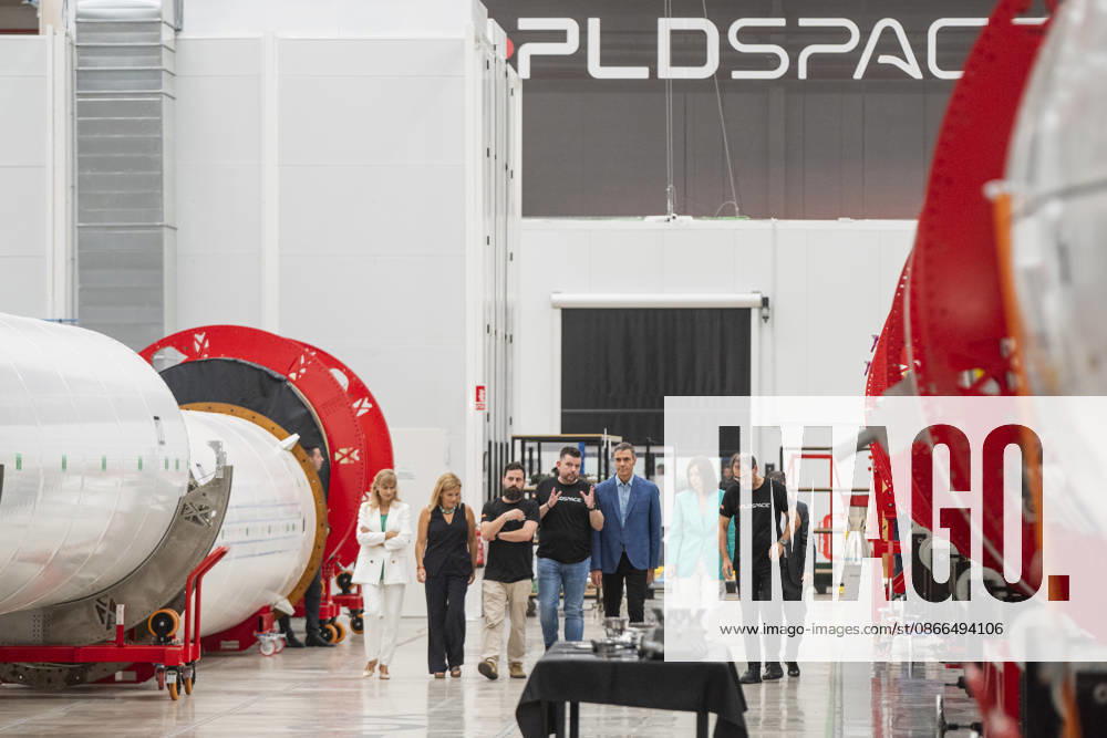 Sánchez Visits the Facilities of the Aerospace Company PLD Space in Elche, Alicante. Prime Minister Pedro Sánchez visited the facilities of the aerospace company PLD Space on September 10, 2026, in Elche, Alicante, Valencian Community, Spain. PLD Space, a Spanish company specializing in space launch vehicles, was founded in 2011 and is developing the MIURA 5 orbital rocket to launch small satellites from French Guiana. The visit coincides with efforts to accelerate its industrialization, following a 158.9-million-euro contract from the European Space Agency to strengthen its orbital capabilities. SEPTEMBER 10, 2026 Víctor Ferná Elche, Alicante, Valencian Community Elche, Alicante, Valencian Community, Spain