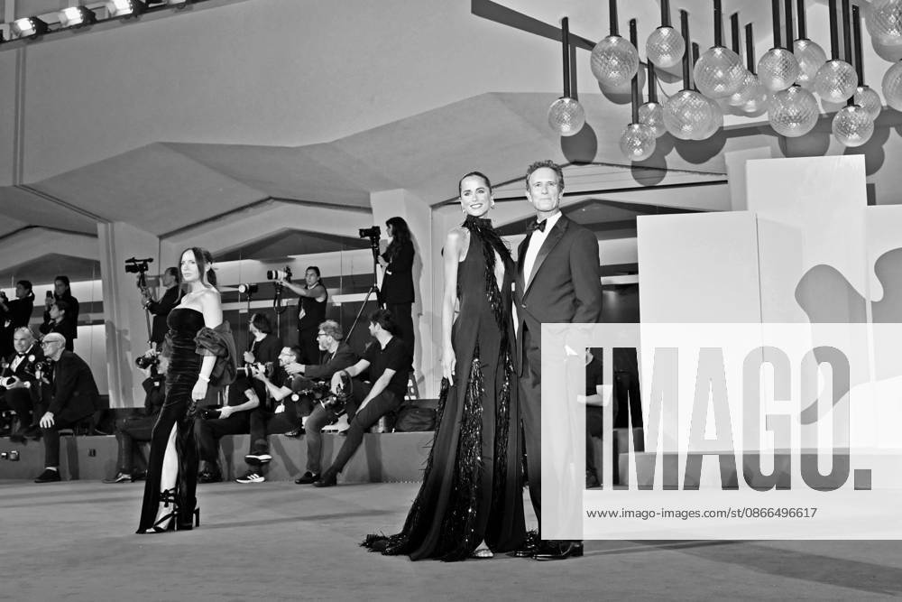 Gloria Tonon and Alessandro Benetton during the red carpet of the film The Fire That You Carry Inside at the 83rd Venice International Film Festival, Venice, 09 09 2026 Venice Italy - ZUMAa289 20260909_zia_a289_850