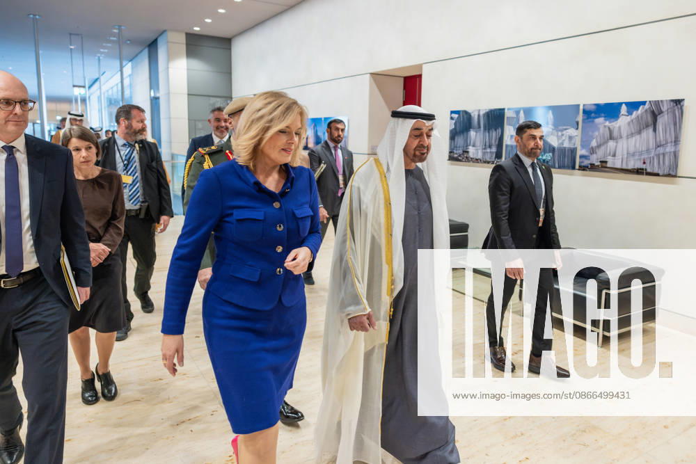 Staatsbesuch S.H. des Präsidenten der Vereinigten Arabischen Emirate, Scheich Mohammed bin Zayed Al Nahyan, in der Bundesrepublik Deutschland. Deutschland, Berlin am 10. September 2026: Die Präsidentin des Deutschen Bundestages, Julia Klöckner, empfängt den Präsidenten der Vereinigten Arabischen Emirate, Scheich Mohammed bin Zayed Al Nahyan, im Deutschen Bundestag in Berlin.