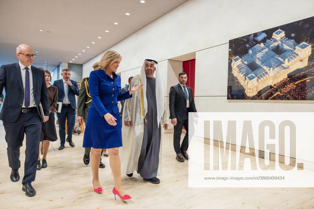 Staatsbesuch S.H. des Präsidenten der Vereinigten Arabischen Emirate, Scheich Mohammed bin Zayed Al Nahyan, in der Bundesrepublik Deutschland. Deutschland, Berlin am 10. September 2026: Die Präsidentin des Deutschen Bundestages, Julia Klöckner, empfängt den Präsidenten der Vereinigten Arabischen Emirate, Scheich Mohammed bin Zayed Al Nahyan, im Deutschen Bundestag in Berlin.