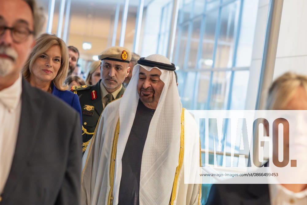 Staatsbesuch S.H. des Präsidenten der Vereinigten Arabischen Emirate, Scheich Mohammed bin Zayed Al Nahyan, in der Bundesrepublik Deutschland. Deutschland, Berlin am 10. September 2026: Die Präsidentin des Deutschen Bundestages, Julia Klöckner, empfängt den Präsidenten der Vereinigten Arabischen Emirate, Scheich Mohammed bin Zayed Al Nahyan, im Deutschen Bundestag in Berlin.