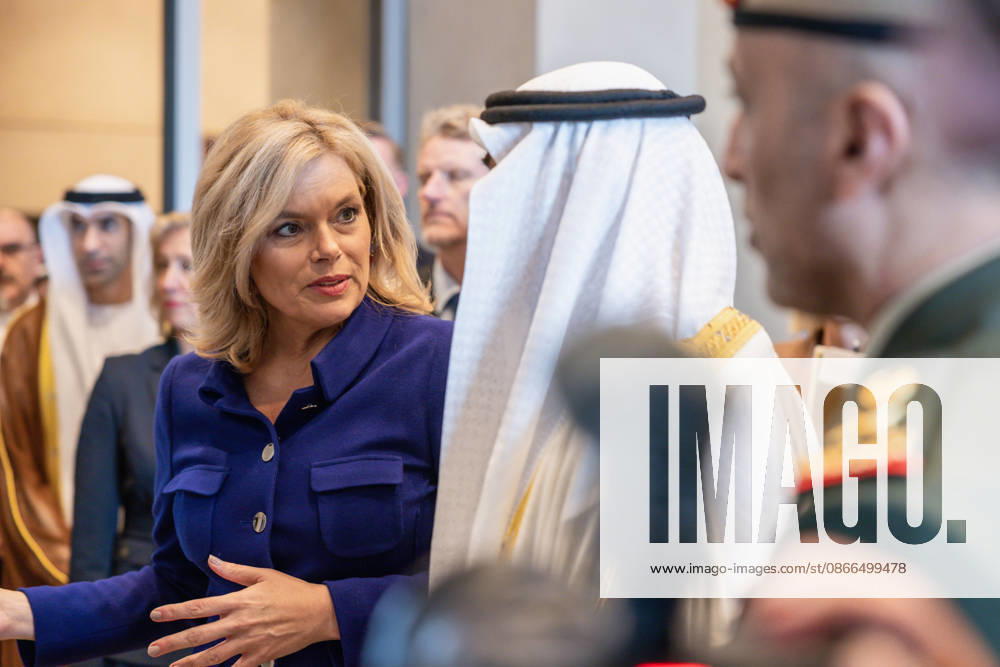 Staatsbesuch S.H. des Präsidenten der Vereinigten Arabischen Emirate, Scheich Mohammed bin Zayed Al Nahyan, in der Bundesrepublik Deutschland. Deutschland, Berlin am 10. September 2026: Die Präsidentin des Deutschen Bundestages, Julia Klöckner, empfängt den Präsidenten der Vereinigten Arabischen Emirate, Scheich Mohammed bin Zayed Al Nahyan, im Deutschen Bundestag in Berlin.