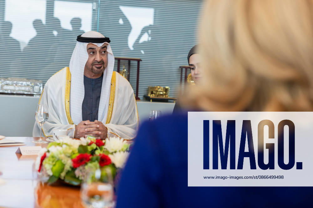 Staatsbesuch S.H. des Präsidenten der Vereinigten Arabischen Emirate, Scheich Mohammed bin Zayed Al Nahyan, in der Bundesrepublik Deutschland. Deutschland, Berlin am 10. September 2026: Die Präsidentin des Deutschen Bundestages, Julia Klöckner, empfängt den Präsidenten der Vereinigten Arabischen Emirate, Scheich Mohammed bin Zayed Al Nahyan, im Deutschen Bundestag in Berlin.