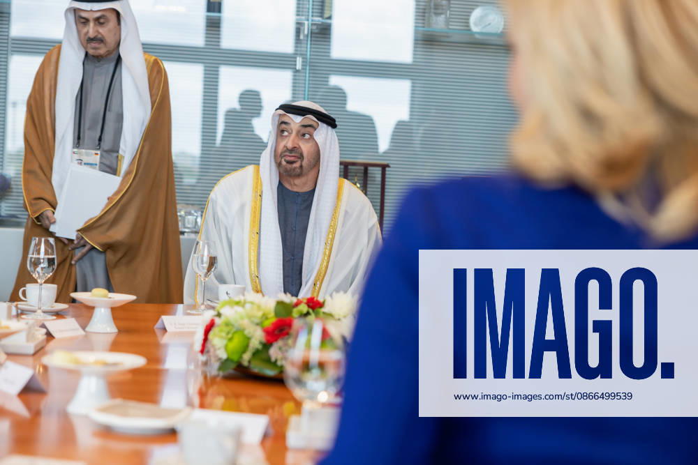 Staatsbesuch S.H. des Präsidenten der Vereinigten Arabischen Emirate, Scheich Mohammed bin Zayed Al Nahyan, in der Bundesrepublik Deutschland. Deutschland, Berlin am 10. September 2026: Die Präsidentin des Deutschen Bundestages, Julia Klöckner, empfängt den Präsidenten der Vereinigten Arabischen Emirate, Scheich Mohammed bin Zayed Al Nahyan, im Deutschen Bundestag in Berlin.