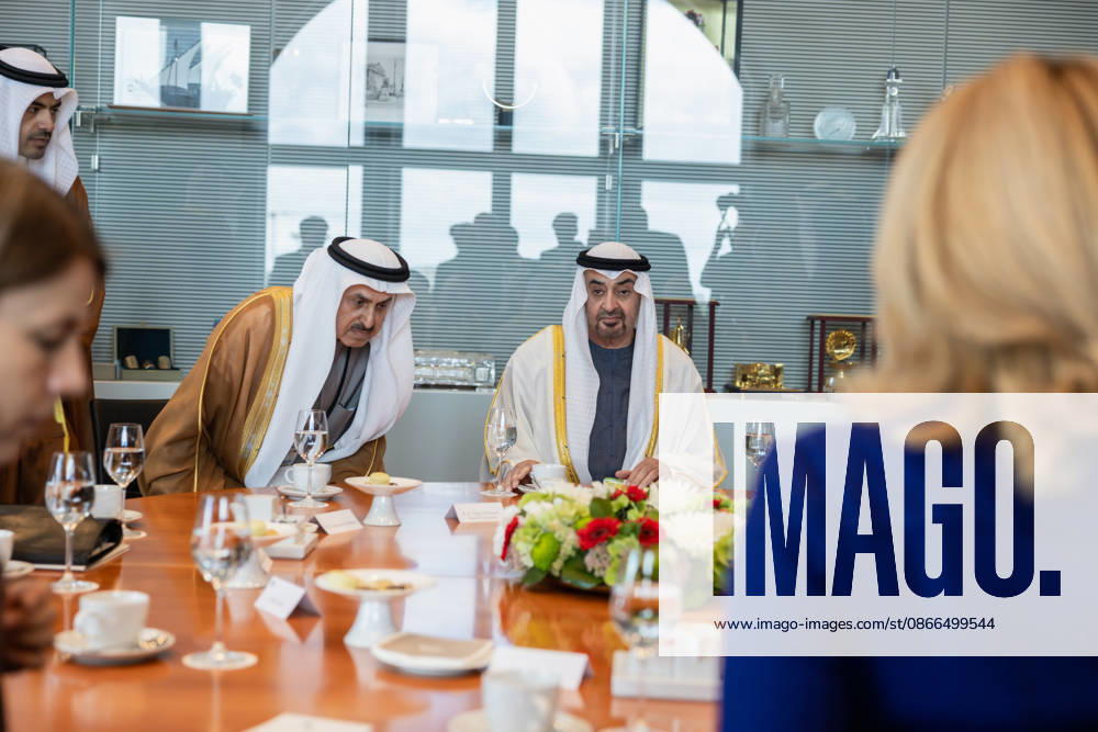 Staatsbesuch S.H. des Präsidenten der Vereinigten Arabischen Emirate, Scheich Mohammed bin Zayed Al Nahyan, in der Bundesrepublik Deutschland. Deutschland, Berlin am 10. September 2026: Die Präsidentin des Deutschen Bundestages, Julia Klöckner, empfängt den Präsidenten der Vereinigten Arabischen Emirate, Scheich Mohammed bin Zayed Al Nahyan, im Deutschen Bundestag in Berlin.