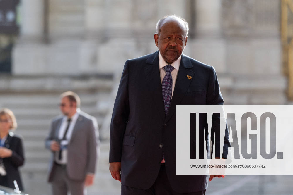 Arrivals at the International Space Summit - Paris Djibouti s President Ismael Omar Guelleh arrives at the International Space Summit at the Grand Palais in Paris, France on September 10, 2026. Photo by Jeanne Accorsini Pool ABACAPRESS.COM Paris France