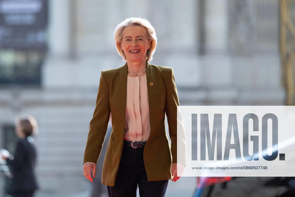 Arrivals at the International Space Summit - Paris European Commission President Ursula von der Leyen arrives at the International Space Summit at the Grand Palais in Paris, France on September 10, 2026. Photo by Jeanne Accorsini Pool ABACAPRESS.COM Paris France