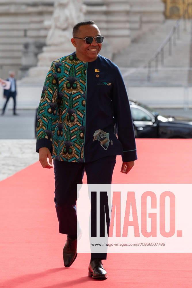 Arrivals at the International Space Summit - Paris Madagascar s President Michael Randrianirina arrives at the International Space Summit at the Grand Palais in Paris, France on September 10, 2026. Photo by Jeanne Accorsini Pool ABACAPRESS.COM Paris France