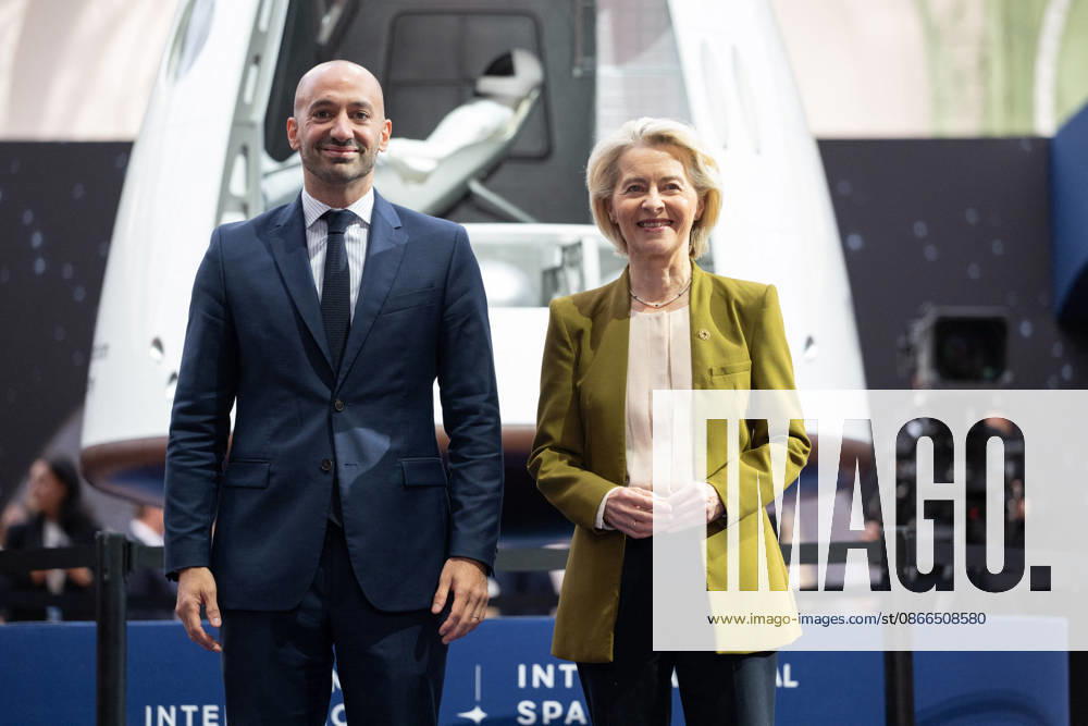 Benjamin Haddad, Minister Delegate to the Minister of Europe and Foreign Affairs, in charge of European Affairs; Ursula von der Leyen, President of the European Commission; Space Summit at the Grand Palais in Paris, September 10, 2026. Nearly 1,100 companies from the space sector will also be present at the Grand Palais, demonstrating the exceptional mobilization of the global space ecosystem around this event, organized by France and Germany. The Summit will address all issues related to the development and innovation of the space sector through three key themes: 1) addressing the challenges of the global space economy through international cooperation; 2) advancing science, technology, and space exploration from an international perspect