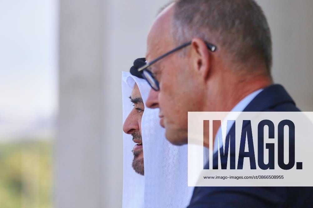 Berlin, Deutschland, 10.09.2026: Bundeskanzleramt: Staatsbesuch S.H. des Präsidenten der Vereinigten Arabischen Emirate: Muhammad bin Zayid Al Nahyan und Friedrich Merz