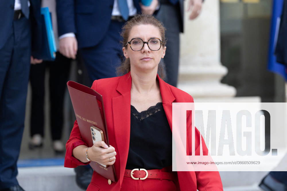 Weekly Cabinet Meeting - Paris French junior Minister in charge of equality Aurore Berge leaving after the weekly cabinet meeting at the Elysee Palace in Paris, France on September 10, 2026. Photo by Rafael Lafargue ABACAPRESS.COM Paris France