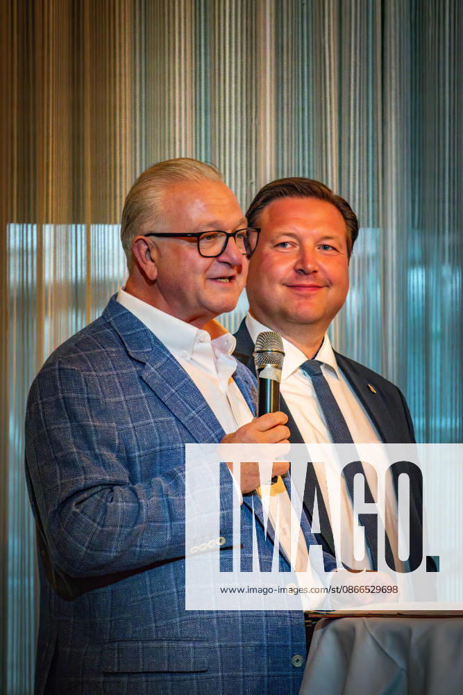Berlin Reinickendorf OT Tegel: Tegeler Gespräch, politische Veranstaltungsreihe. Frank Henkel, ehemaliger CDU Politiker, Sebastian Pieper, CDU - 10.09.2026 Tegel